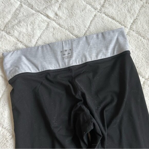 Victoria's Secret PINK | Black & Gray Reversible Ultimate Leggings | Size Small - Picture 5 of 15
